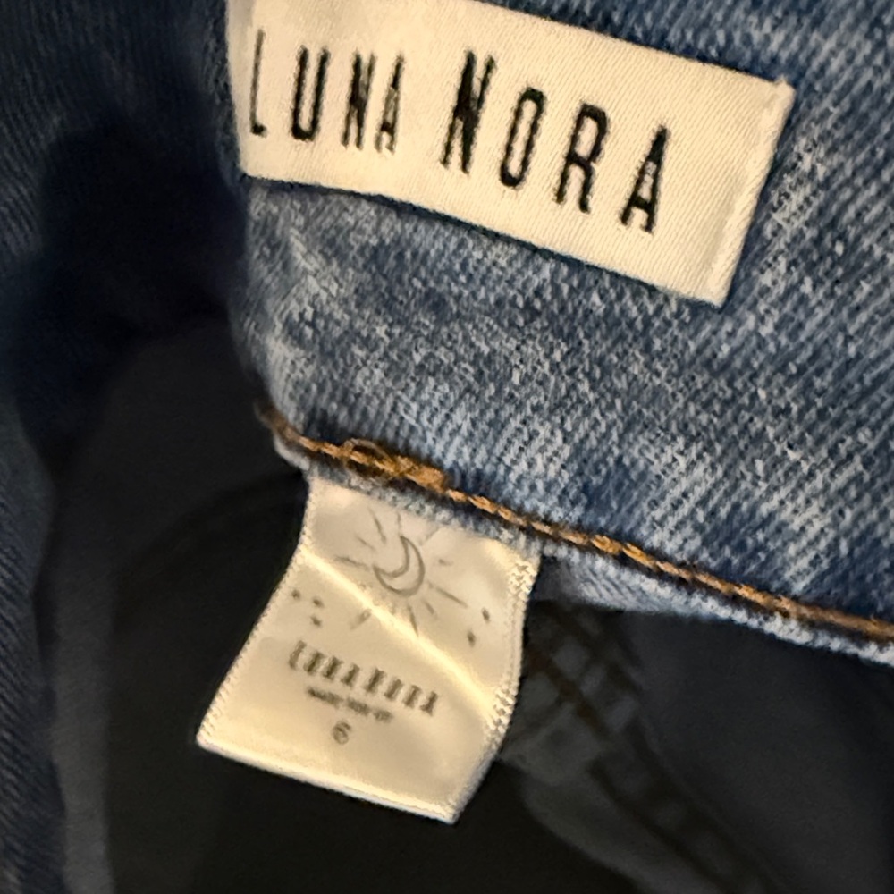 Luna Nora Blue Denim Jeans